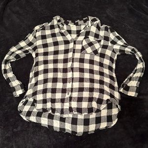 Plaid Blouse